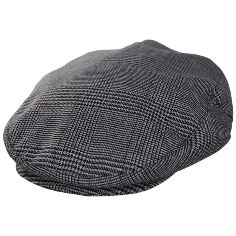 Glen Plaid Ivy Cap GREY S