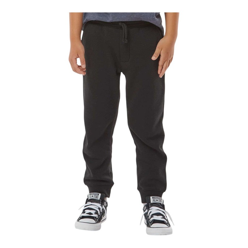Independent Trading Co PRM16PNT Youth Lightweight Special Blend Sweatpants Black S
