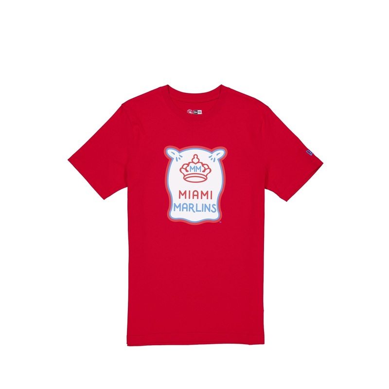 Miami Marlins City Connect Red T-Shirt S