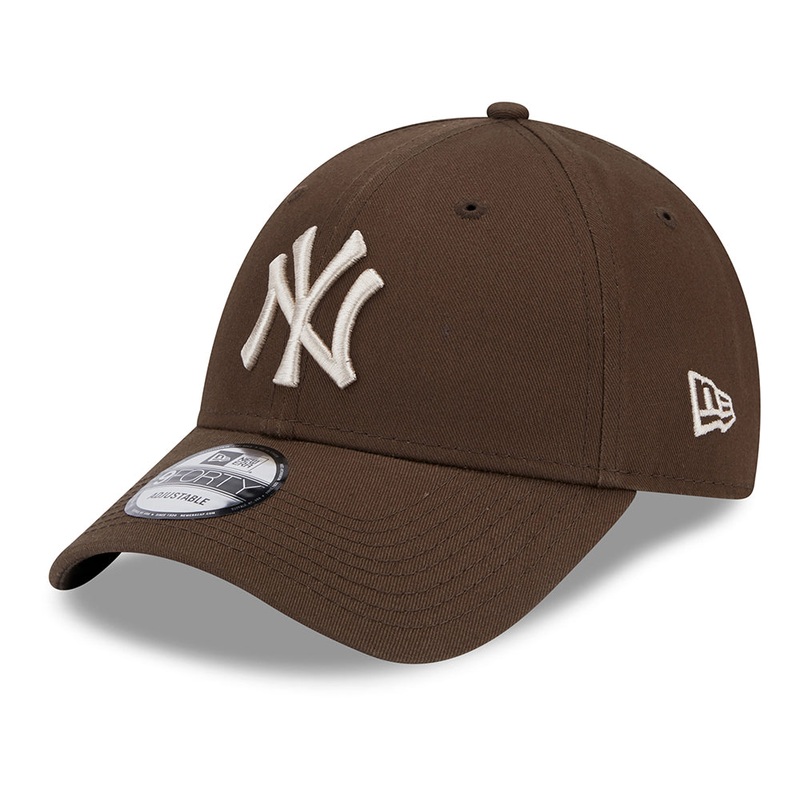 New Era 9FORTY New York Yankees Baseball Cap – MLB League Essential – Brown-Stone Adjustable