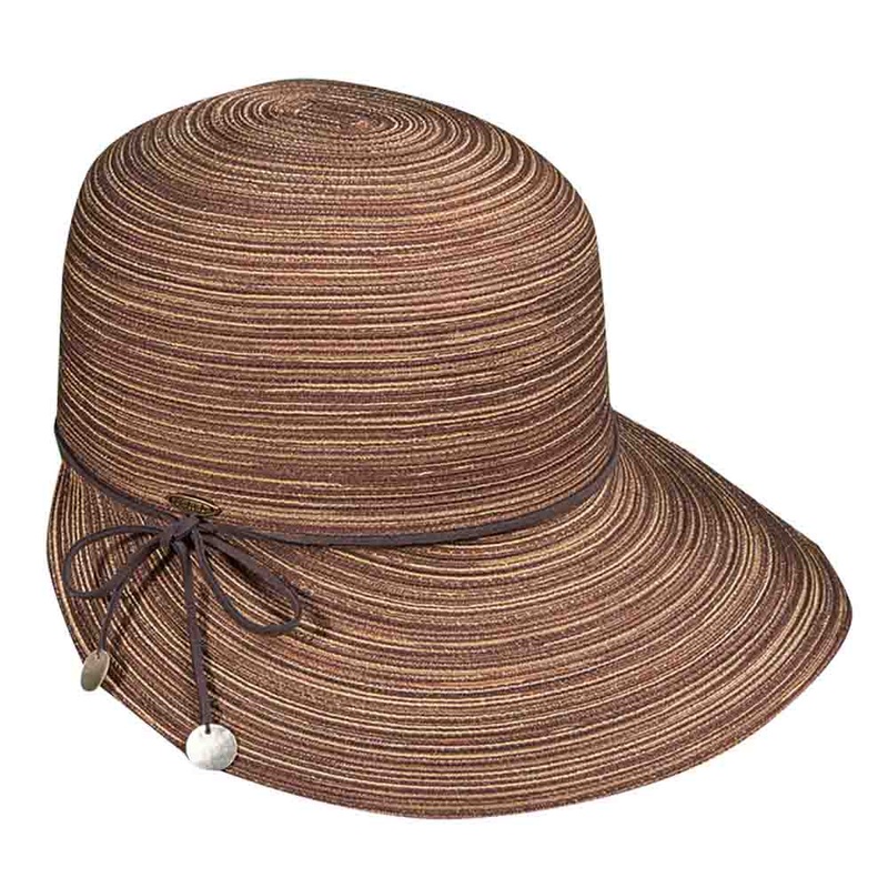 Polybraid Facesaver Cap – Scala Collection Hats Brown