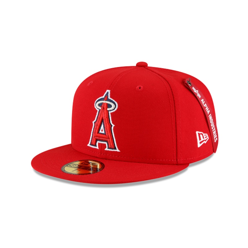 Alpha Industries X Los Angeles Angels 59FIFTY Fitted Hat 7