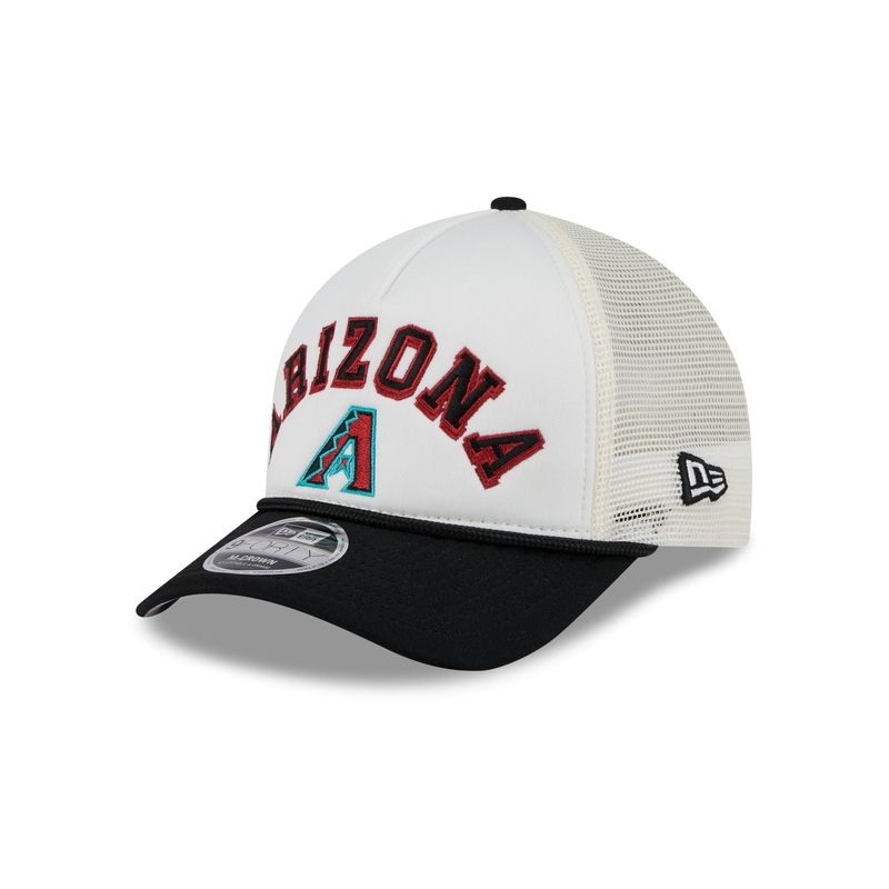 Arizona Diamondbacks Chrome Arch 9FORTY M-Crown A-Frame Trucker Hat One Size