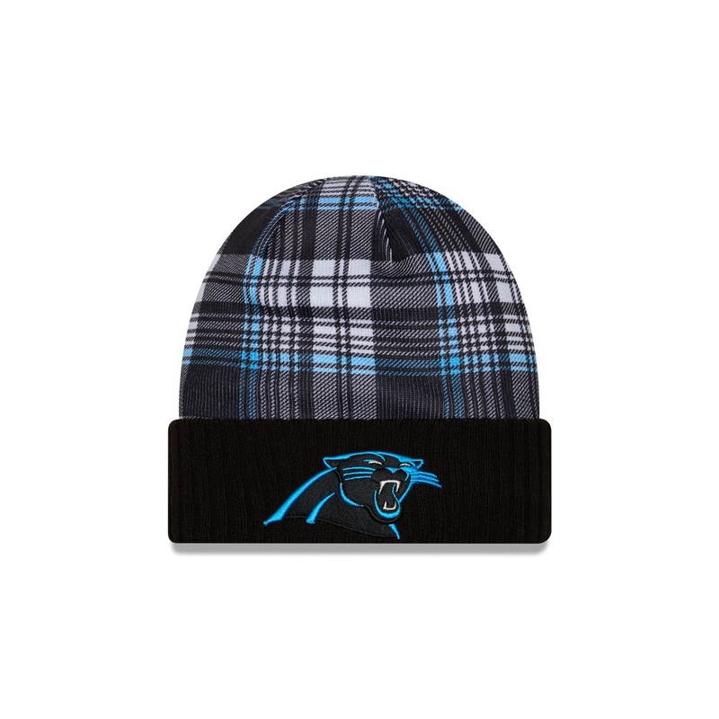 Carolina Panthers 2024 Cold Weather Statement Knit Beanie One Size
