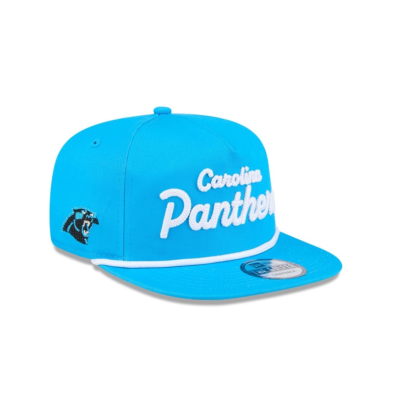 Carolina Panthers Team Text Golfer Hat One Size