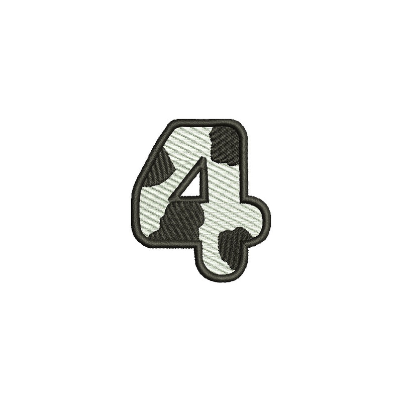 Holstein Number – 4 Default Title One Size