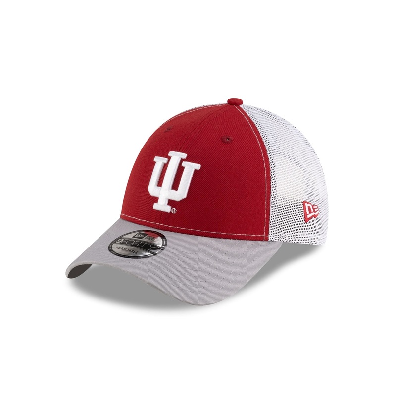 Indiana Hoosiers Pinot Gray 9FORTY Trucker One Size