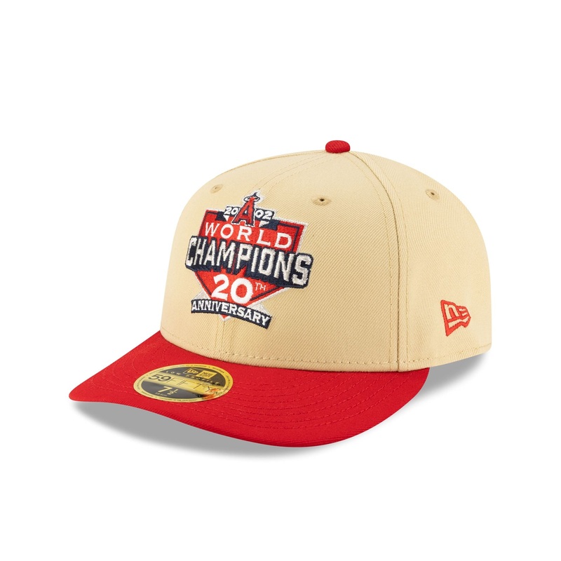Los Angeles Angels World Series Low Profile 59FIFTY Fitted Hat 7