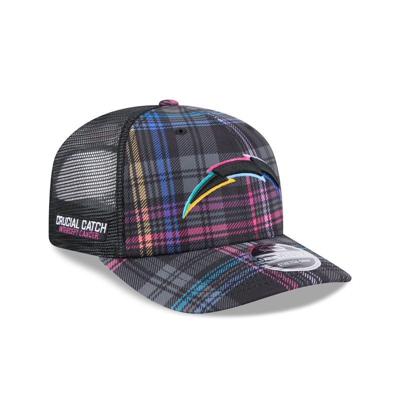 Los Angeles Chargers 2024 Crucial Catch 9SEVENTY Trucker Hat One Size