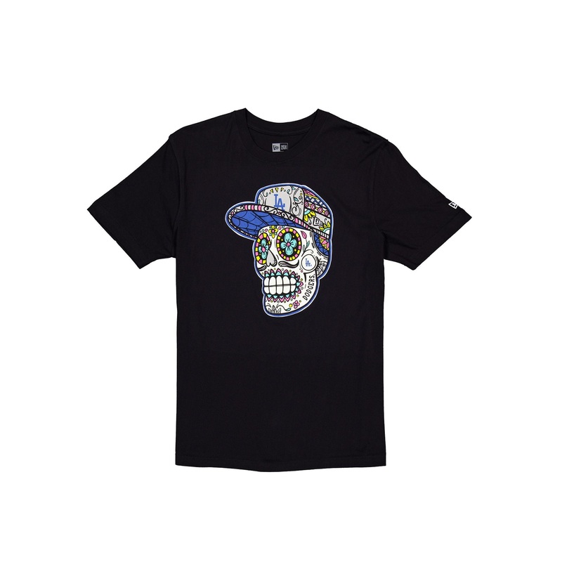 Los Angeles Dodgers Sugar Skull T-Shirt S