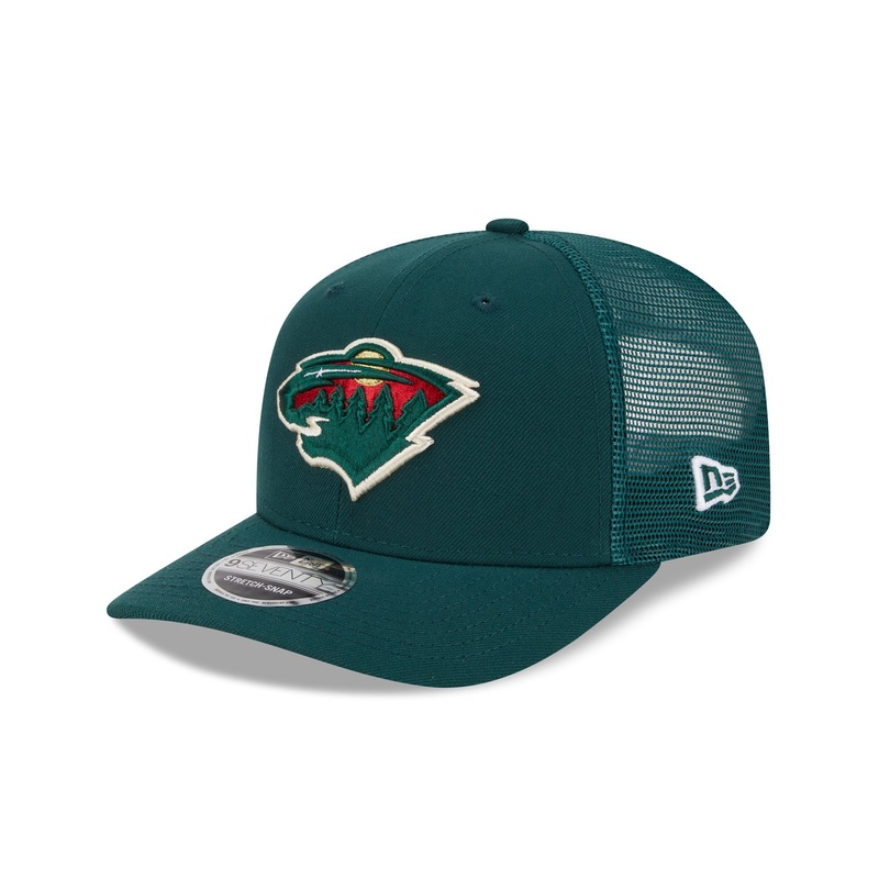 Minnesota Wild Simple 9SEVENTY Trucker Hat One Size
