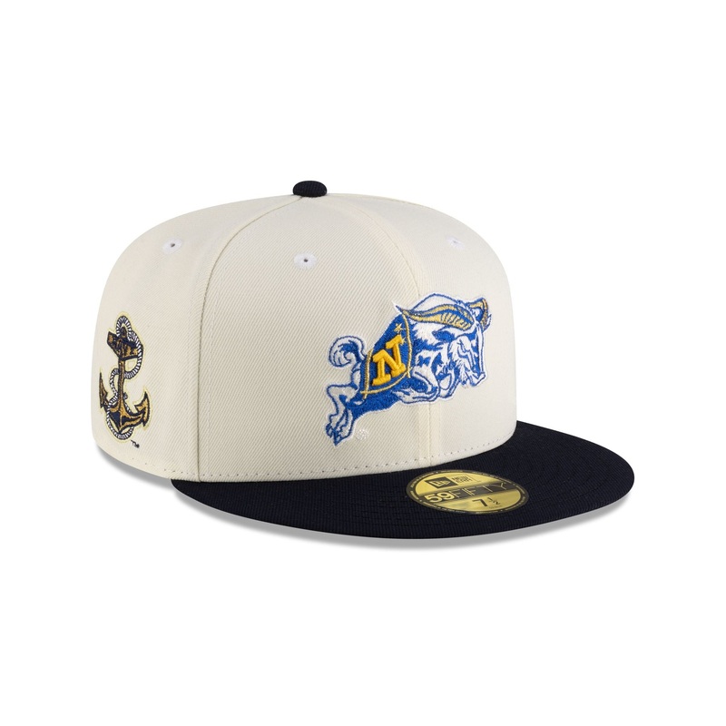 Navy Midshipmen Chrome Midnight 59FIFTY Fitted 7