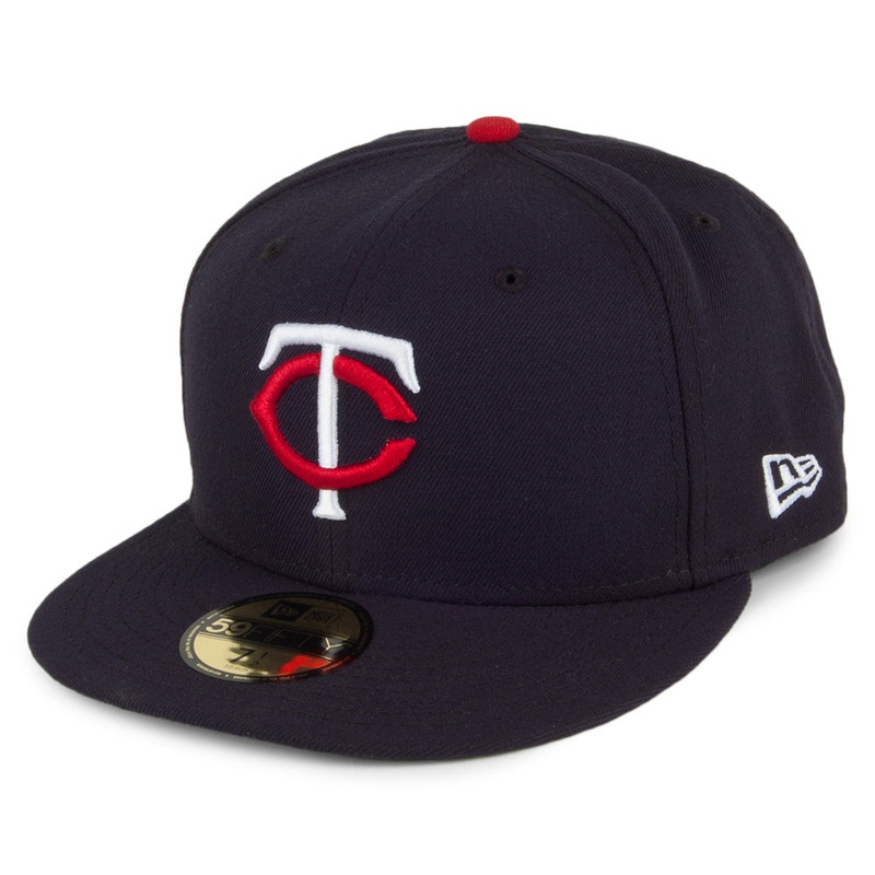 New Era 59FIFTY Minnesota Twins Baseball Cap – MLB On Field AC Perf – Navy Blue 7