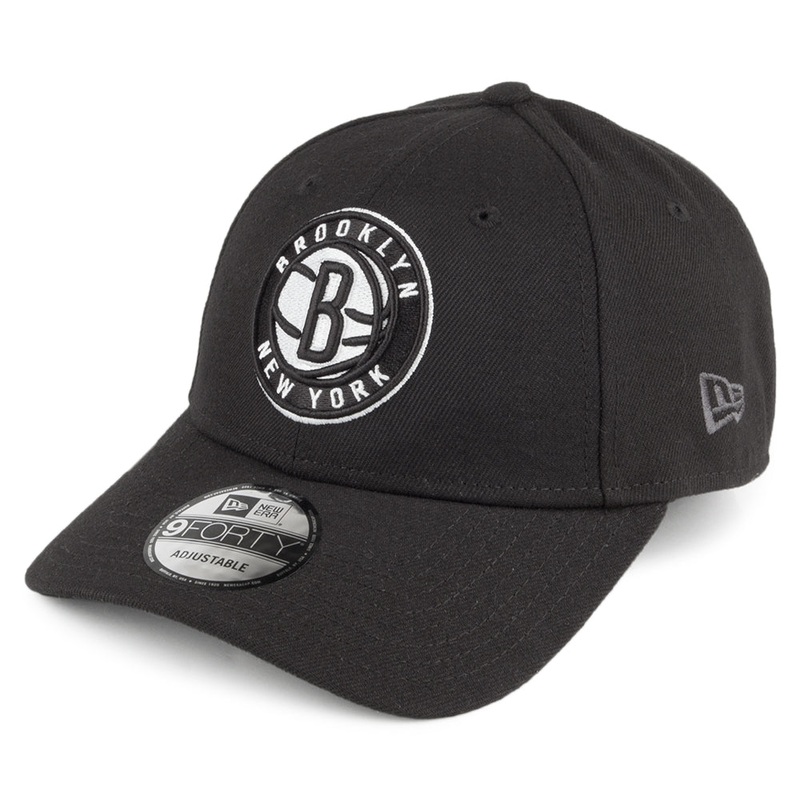 New Era 9FORTY Brooklyn Nets Baseball Cap – NBA The League – Black Adjustable
