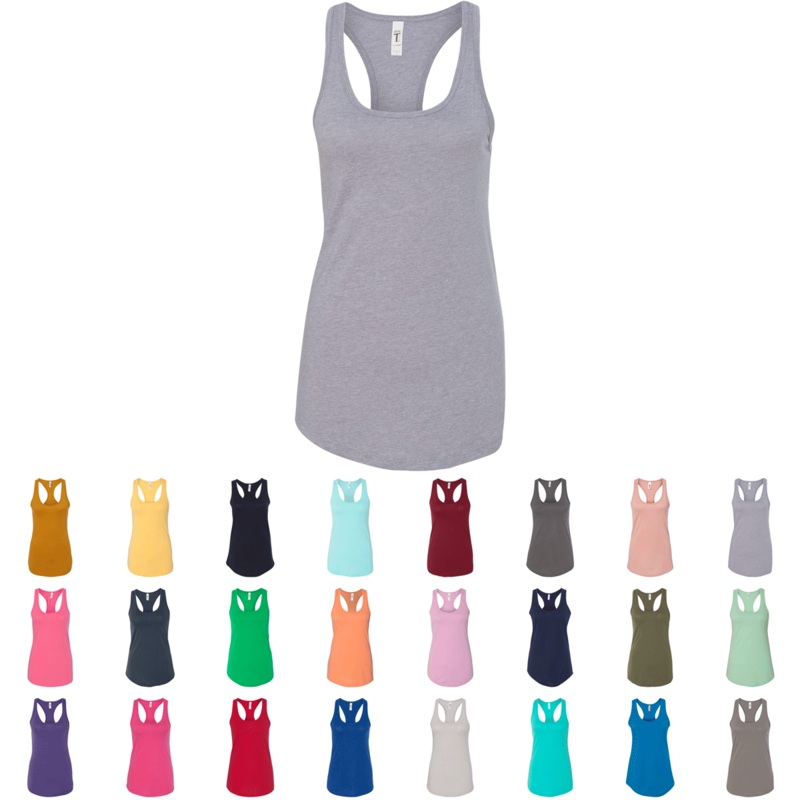 Next Level 1533 – Women’s Ideal Racerback Tank, Tank Top Shirt XS