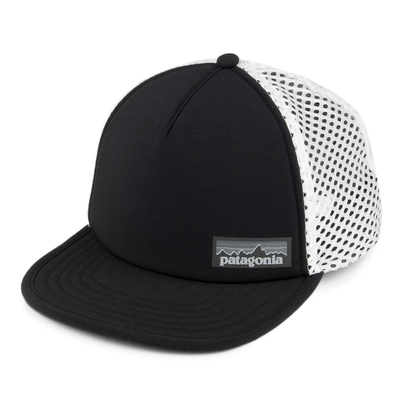 Patagonia Hats Duckbill Trucker Cap – Black Adjustable
