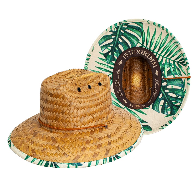 Peter Grimm Youth Paraiso Jr Lifeguard Kids Straw Hat PGYB1029 Natural