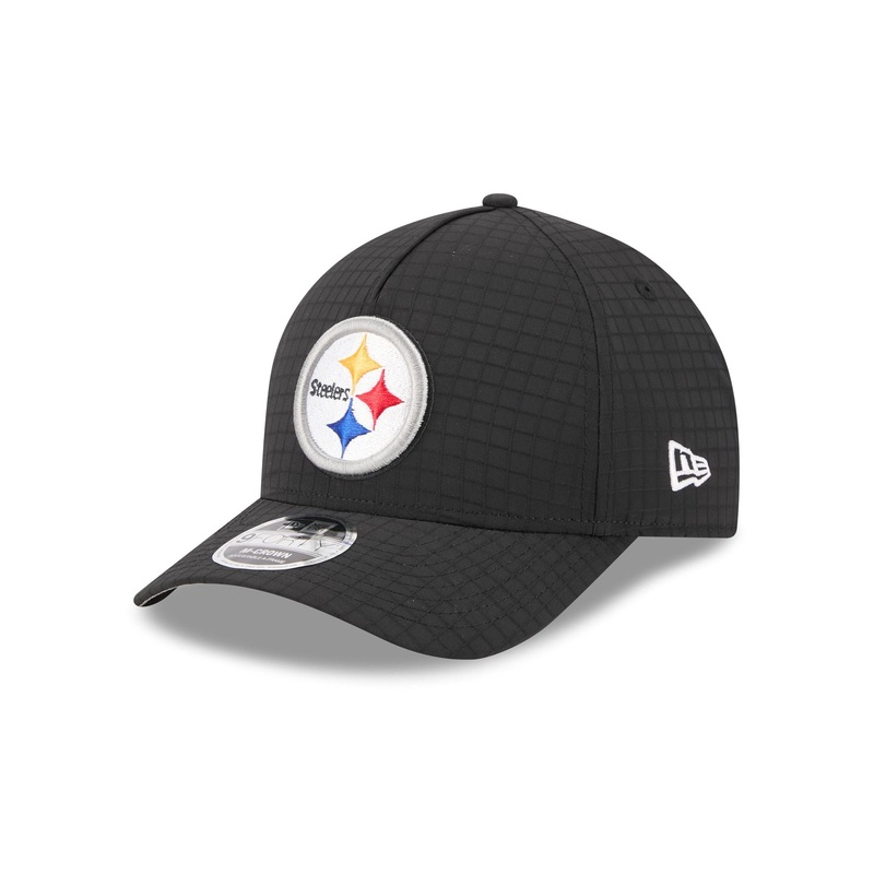Pittsburgh Steelers Ripstop 9FORTY M-Crown A-Frame Snapback Hat One Size