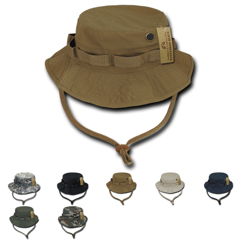 Rapid Dominance R71 Military Boonie Hat Ripstop Tactical Australian Bucket Hat ACU Camo S