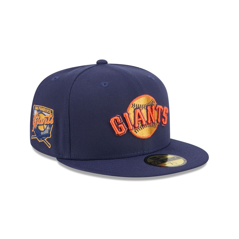 San Francisco Giants Blue Tartan 59FIFTY Fitted Hat 7