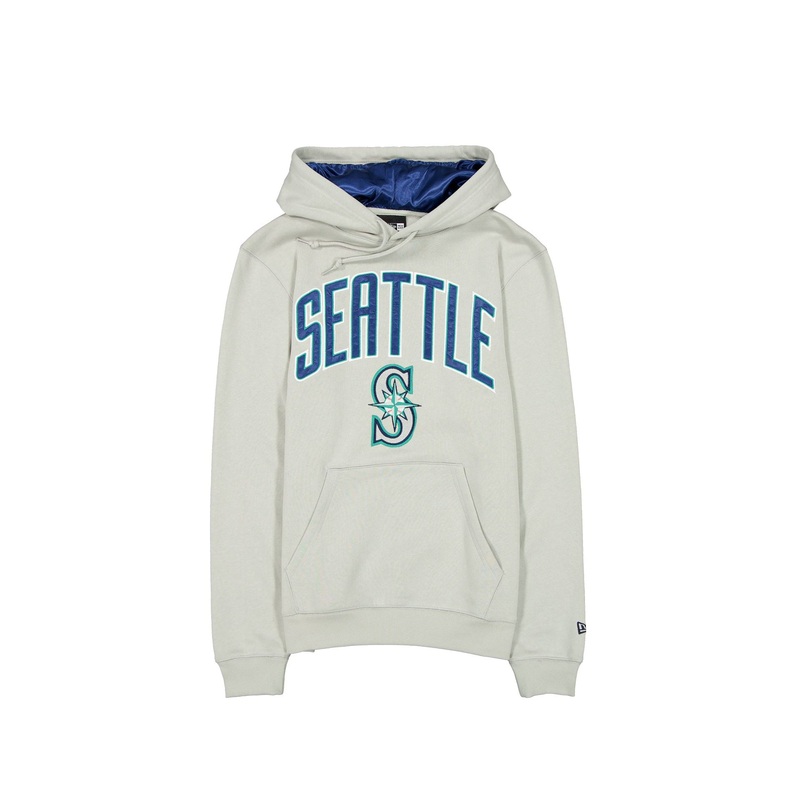 Seattle Mariners Color Pack Gray Hoodie S