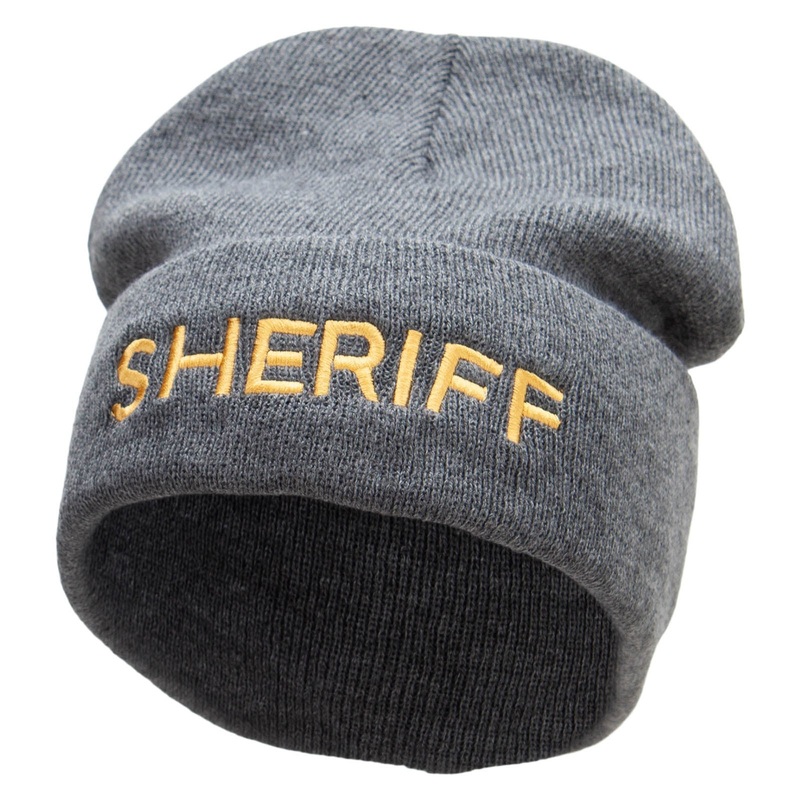 Sheriff Big Size Acrylic Long Beanies Heather Marled XL-3XL