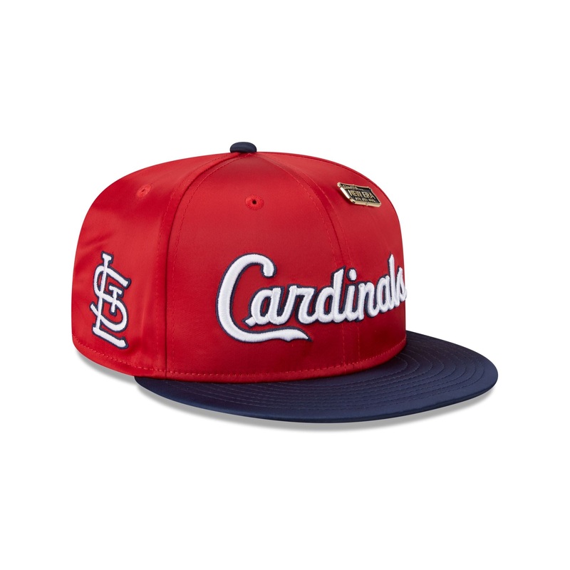 St. Louis Cardinals Satin Pin 9FIFTY Snapback Hat One Size