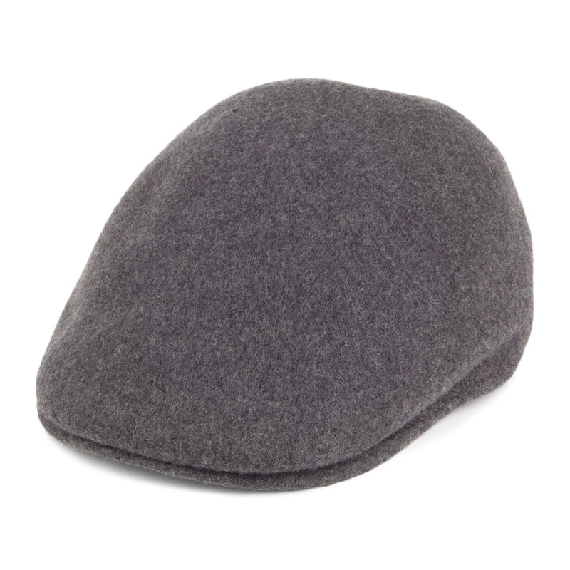 Kangol Seamless Wool 507 Flat Cap – Dark Flannel S