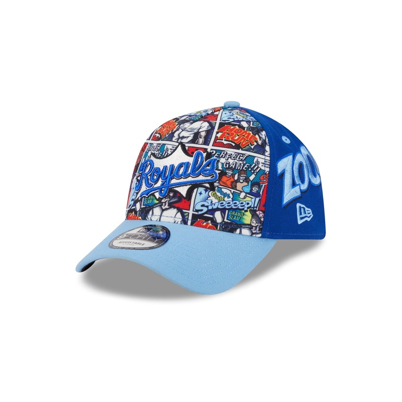 Kansas City Royals Diamond Hero Edition 9FORTY A-Frame Snapback Hat One Size