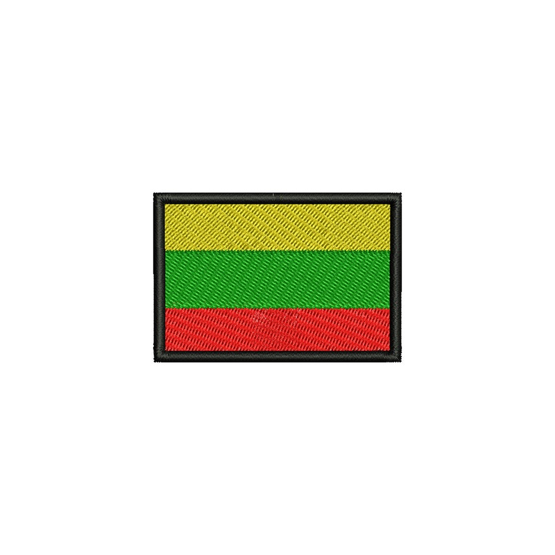 Lithuania Rectangel Flag Default Title One Size