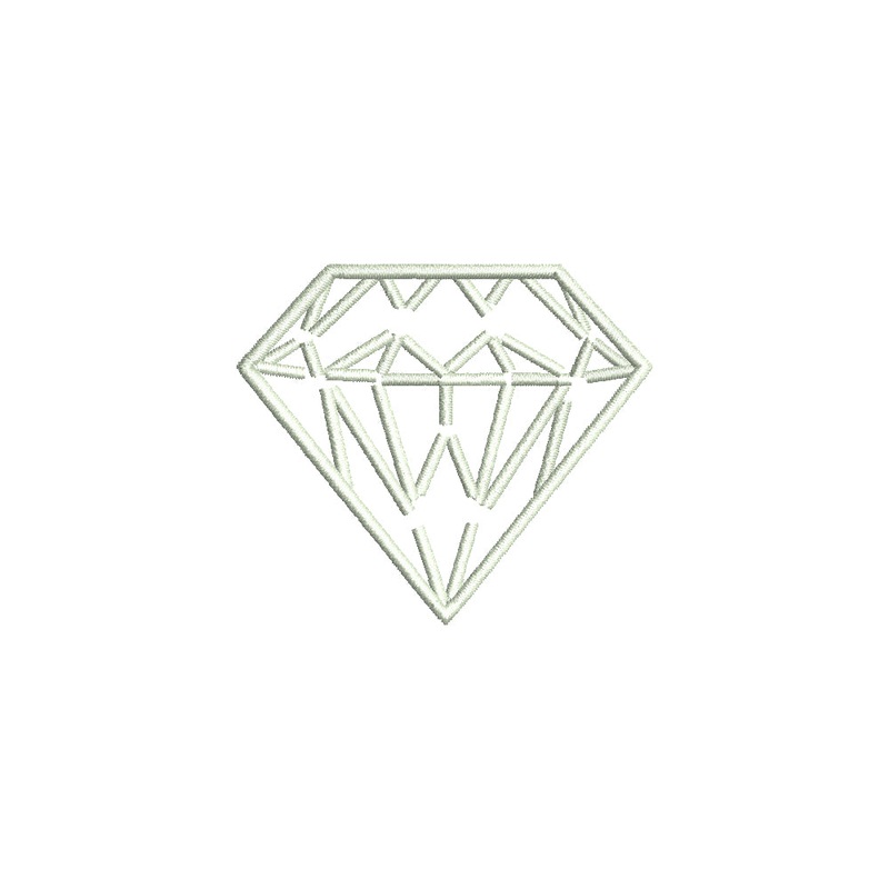 New Diamond Outline Default Title One Size