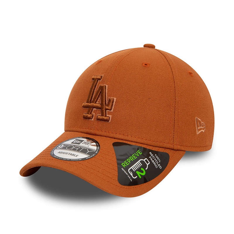 New Era 9FORTY L.A. Dodgers Baseball Cap – MLB Repreve Outline – Rust Adjustable