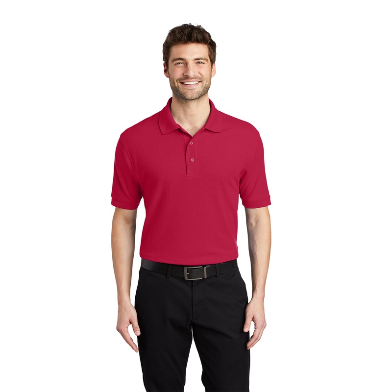 Port Authority K500 Silk Touch Polo – Red Red XS