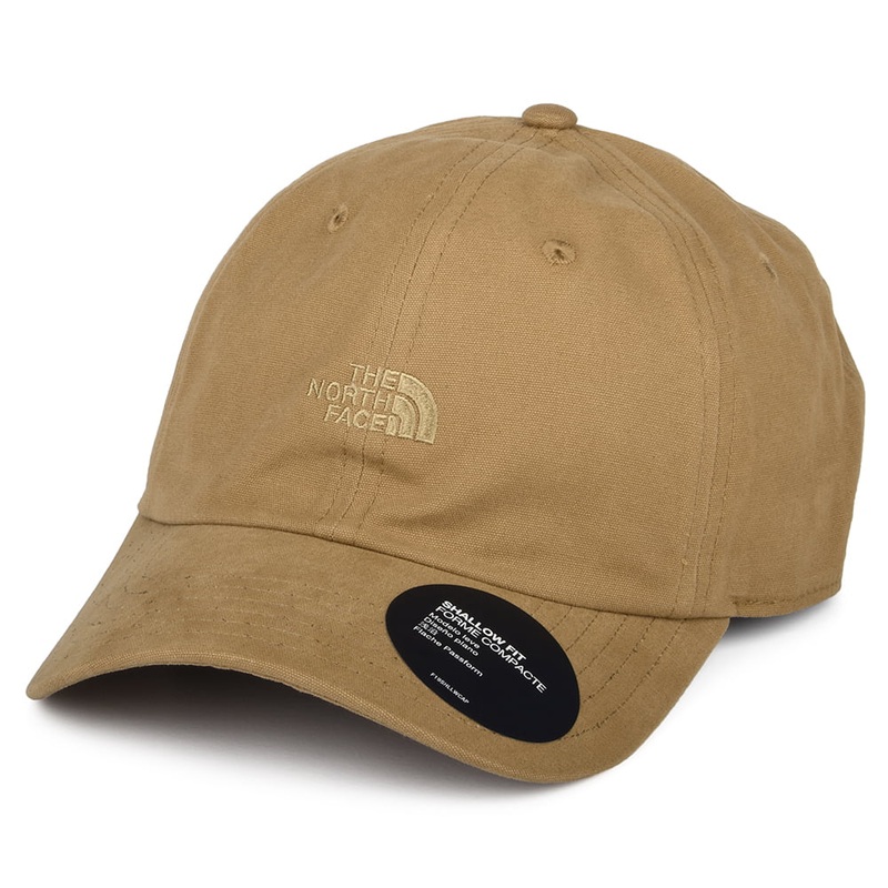 The North Face Hats Washed Norm Shallow Baseball Cap – Light Brown Adjustable