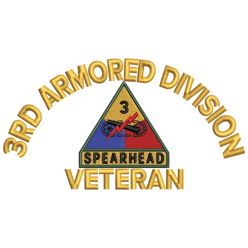 U.S. Army 3rd Armored Division U.S. Army 3rd Armored Division One Size