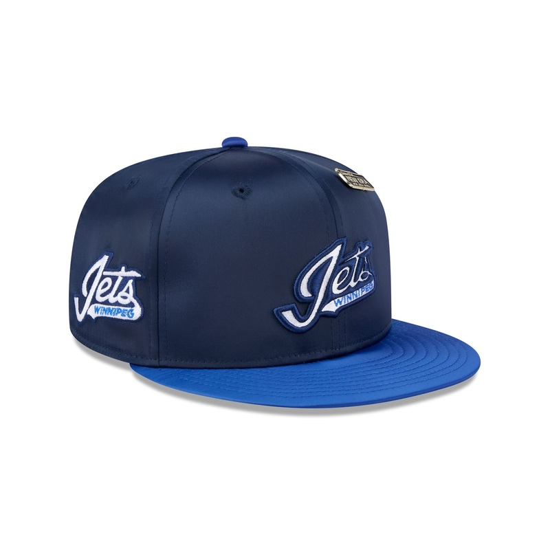 Winnipeg Jets Spring Satin 59FIFTY Fitted Hat 7
