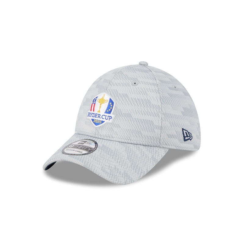 2025 Ryder Cup Digi Gray 39THIRTY Stretch Fit Hat S/M