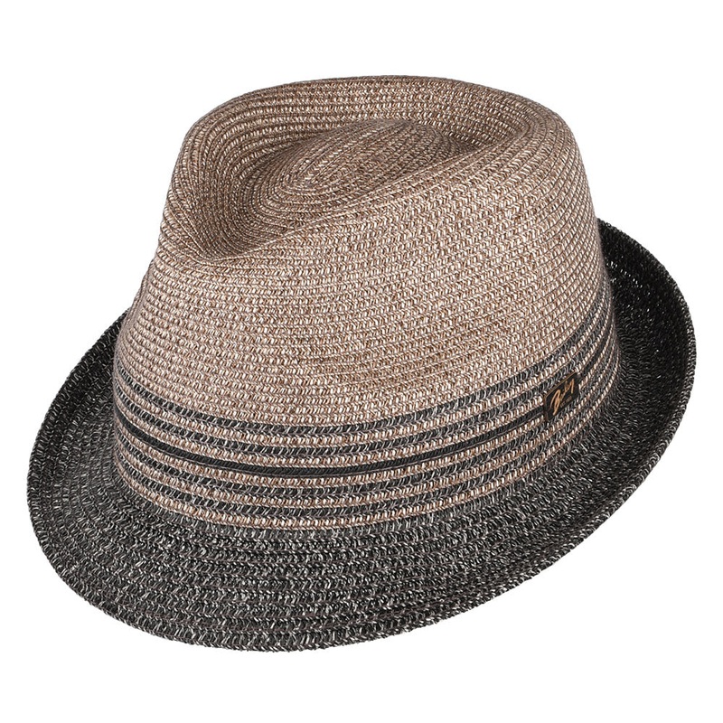 Bailey Hats Hooper Toyo Trilby Hat – Charcoal S