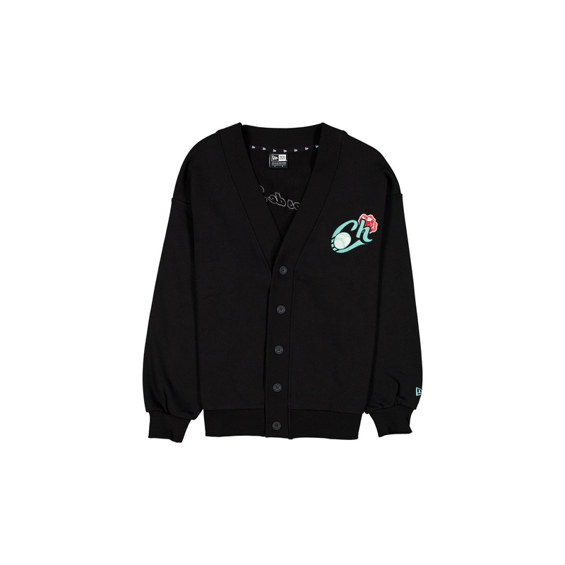 Charros de Jalisco Black Floral Cardigan S