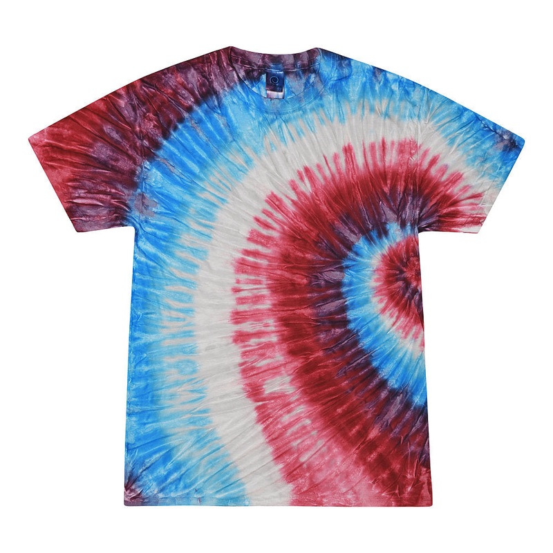 Colortone 1000 Multi-Color Tie-Dyed T-Shirt – Fire Cracker Fire Cracker S