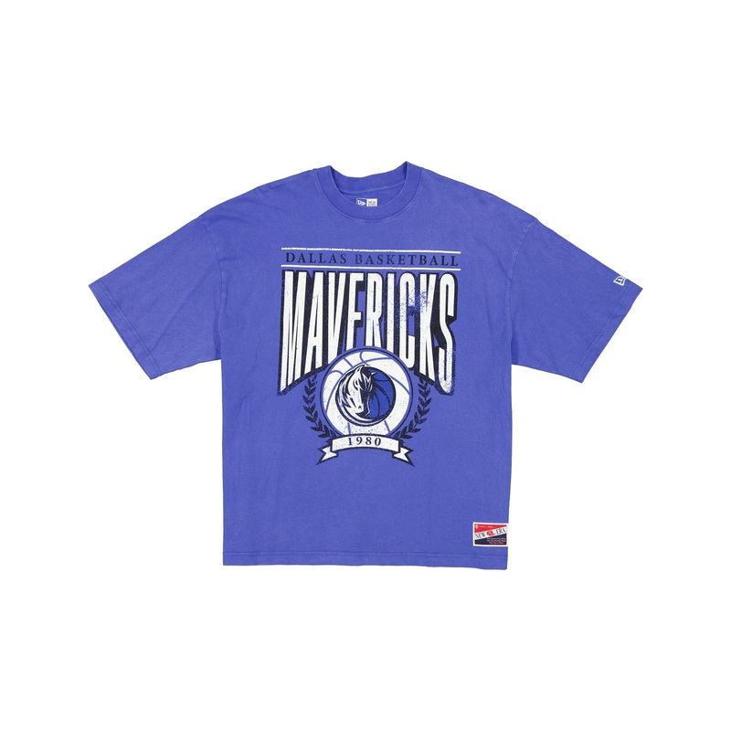 Dallas Mavericks Throwback Boxy T-Shirt S