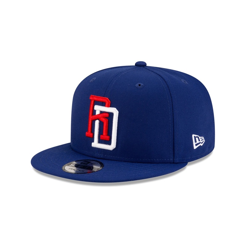 Dominican Republic Royal Blue 9FIFTY Snapback Hat One Size