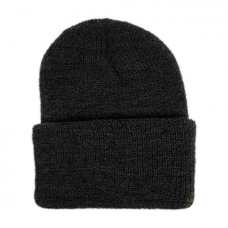 Genuine Government Issue Wool Watch Cap BLACK ONE SIZE FITS MOST