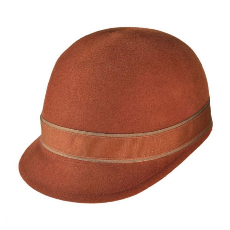 Heritage Collection 2010s Wool Felt Jockey Cap RUST S/M
