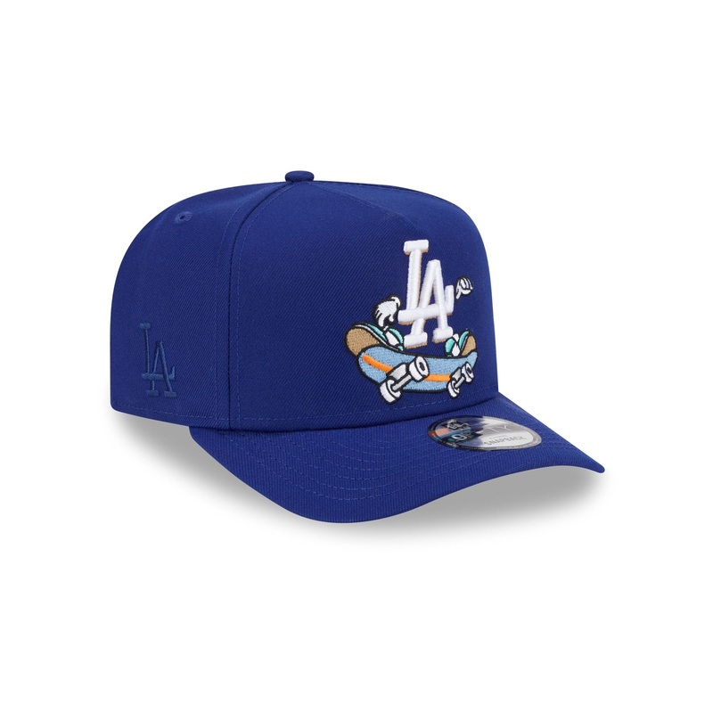 Los Angeles Dodgers Cartoon 9FIFTY A-Frame Snapback Hat One Size