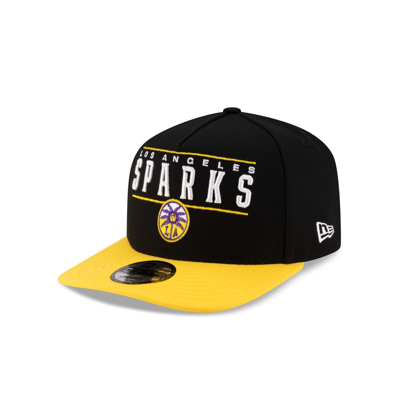 Los Angeles Sparks 2025 Draft 9FIFTY A-Frame Snapback Hat One Size
