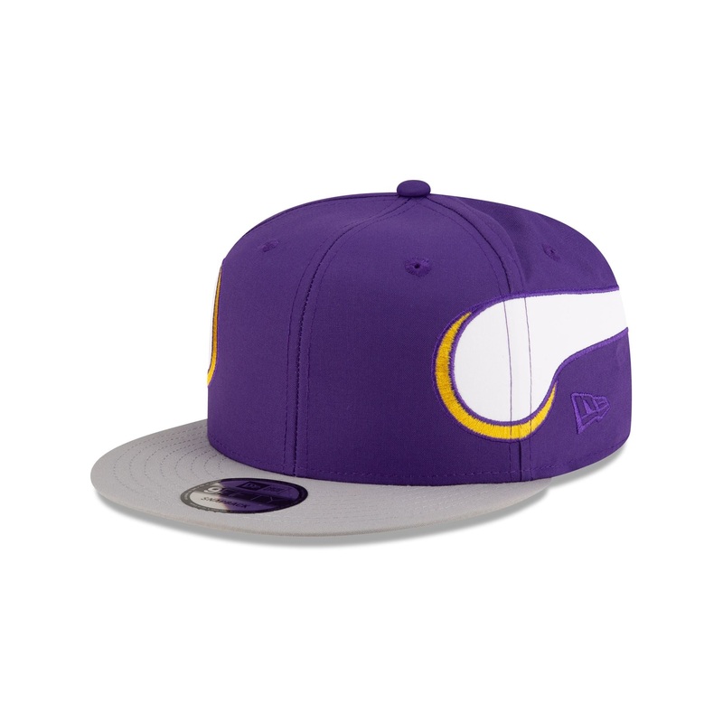 Minnesota Vikings Historic Helmet Pack 9FIFTY Snapback Hat One Size