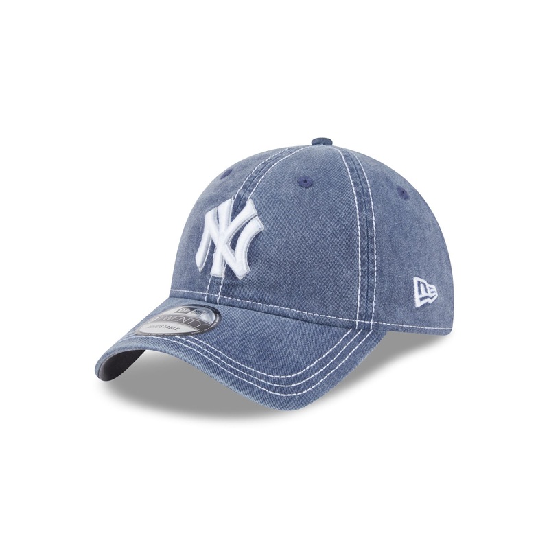 New York Yankees Washed Contrast 9TWENTY Adjustable Hat One Size
