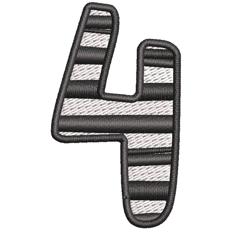 Number 4 Number 4 One Size