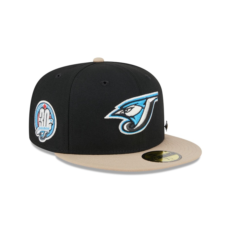Toronto Blue Jays Varsity Pin 59FIFTY Fitted Hat 7